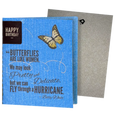Load image into Gallery viewer, Betty White Quote Inspirational Clards, Greetings that turn into reusable cleaning cloths soakitup.shop