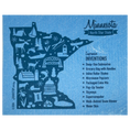 Load image into Gallery viewer, Minnesota Impressive Inventions Map - Swedish Dishcloths Soakitup.shop