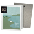 Load image into Gallery viewer, Be present for fleeting wonders Clards—Greetings that Clean up turn into reusable cleaning cloths