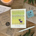 Load image into Gallery viewer, Out Standing Goat 2-in-1 Greeting Clard® & Eco Cloth - Eco