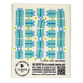Load image into Gallery viewer, back Thank You you are a gift– Greeting Card Turns Into reusable cleaning cloths soakitup.shop