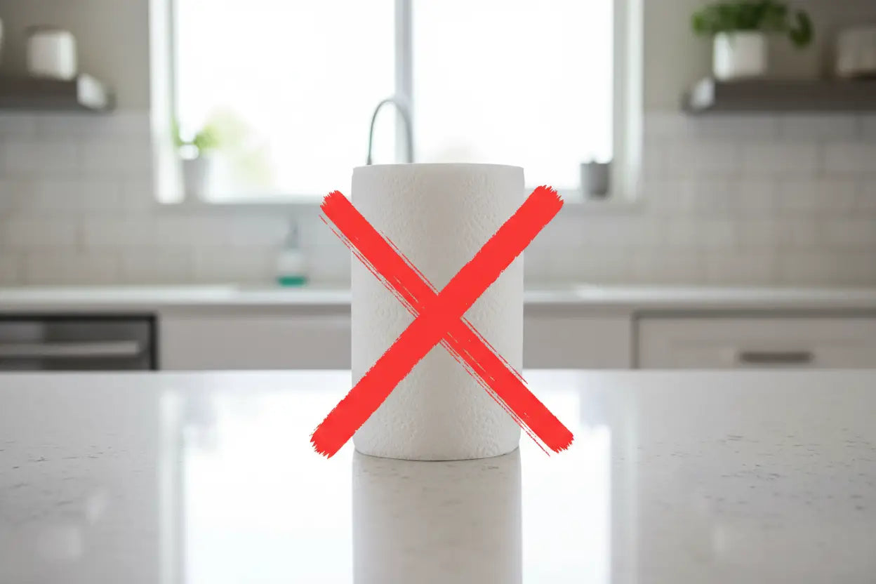 Ditch the Paper Towels — Try These 5 Smart Sustainable