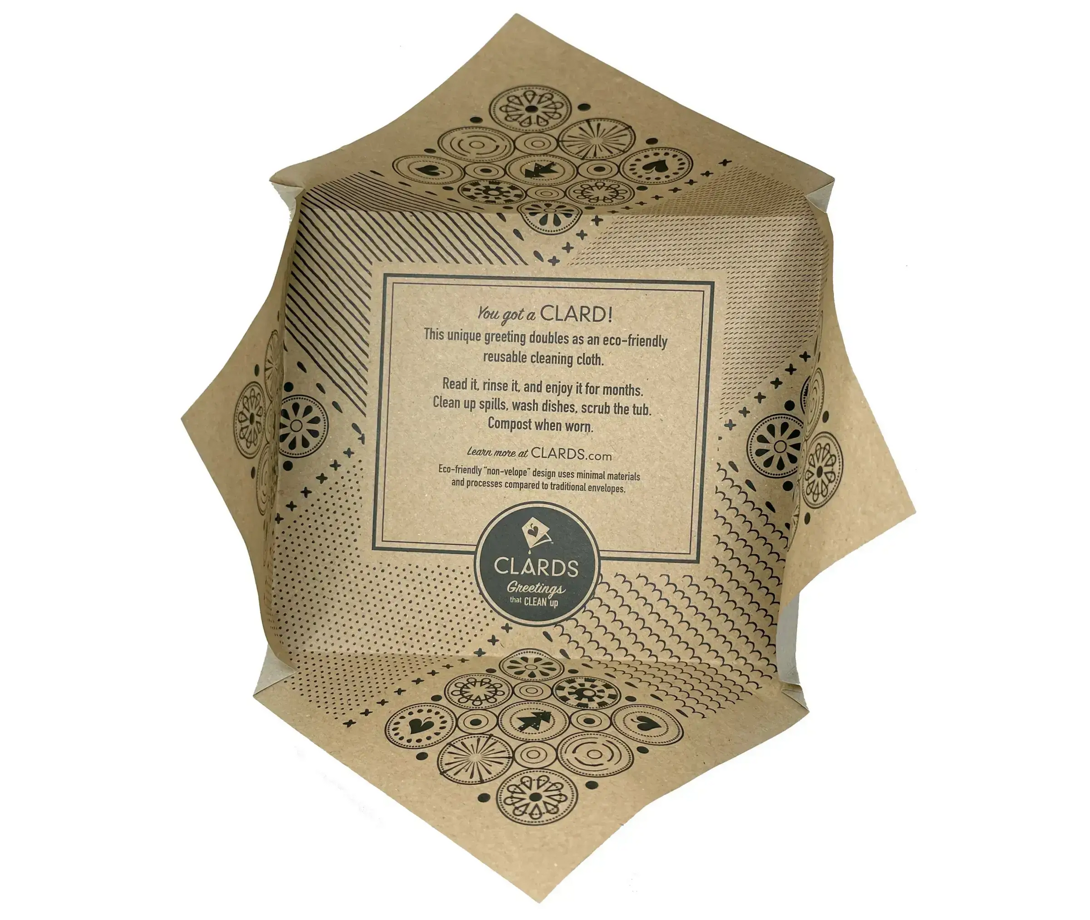 It’s Your Lucky Day Shamrock Clards—Greetings that Clean Up