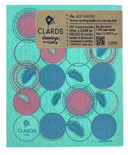 Cardinal Branches Clards—Greetings that Clean Up - Greeting