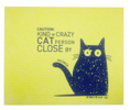 Load image into Gallery viewer, Caution: Kind of CRAZY CAT PERSON close by - Swedish
