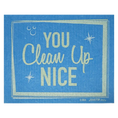 Load image into Gallery viewer, You Clean Up Nice - Blue - Swedish Dishcloths

