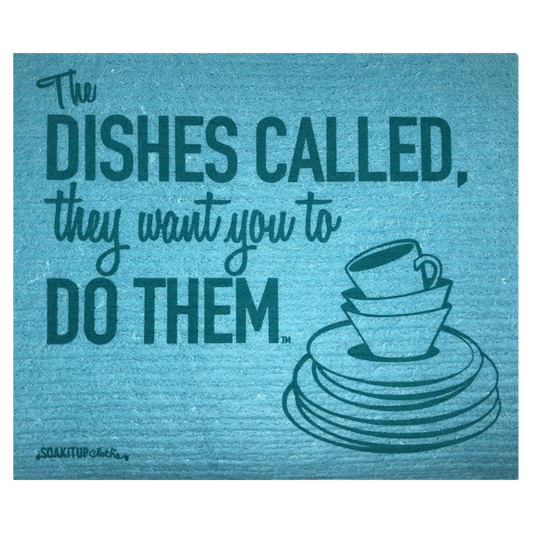 The DISHES CALLED, they want you to DO THEM Swedish dishcloths soakitup.shop