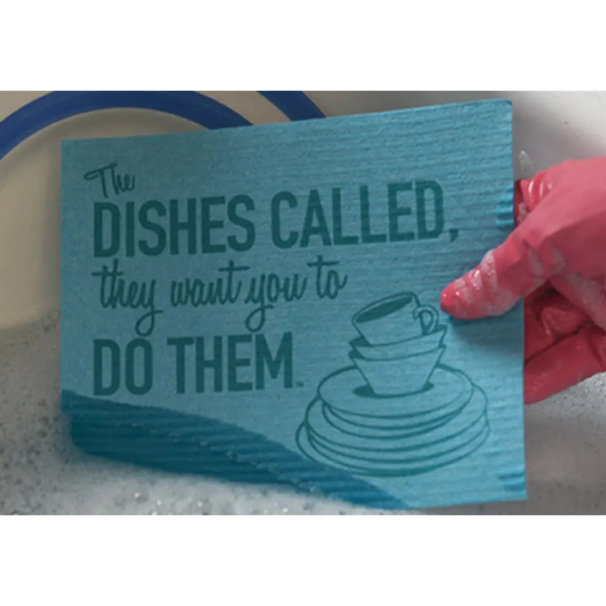 The DISHES CALLED, they want you to DO THEM