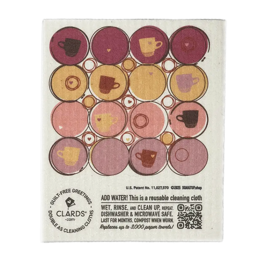 You Fuel Up My Senses 2-in-1 Greeting Clard® & Eco Cloth