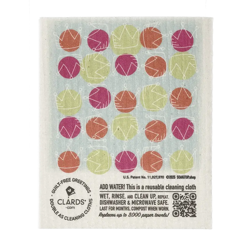 You GOat Girl 2-in-1 Greeting Clard® & Eco Cloth - Eco