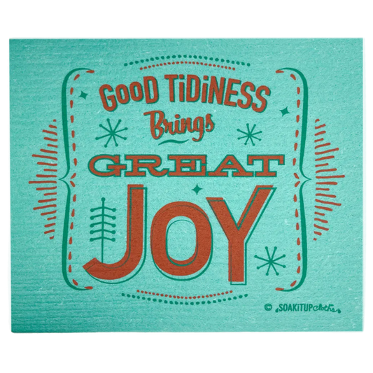 Good Tidiness Brings Great Joy - Swedish Dishcloths