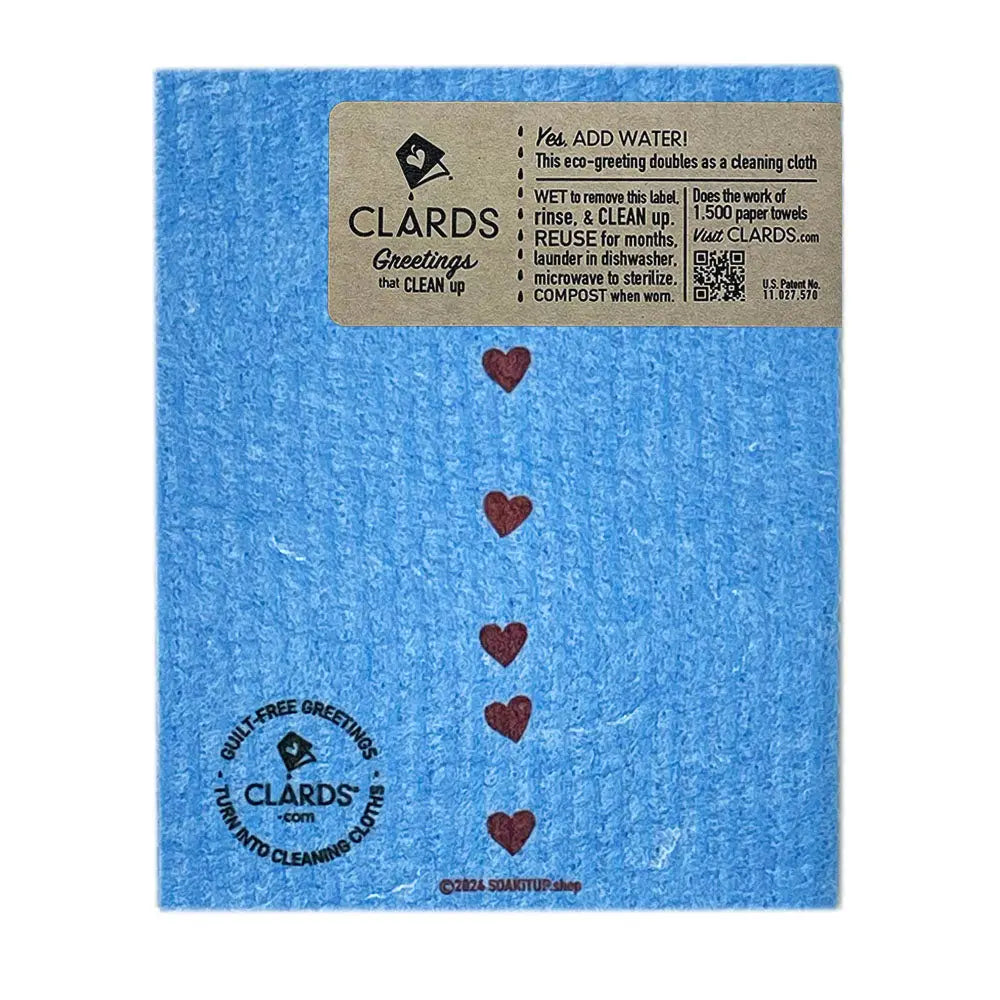 You Are Here Heart—Soak iT Up Clards—Greetings