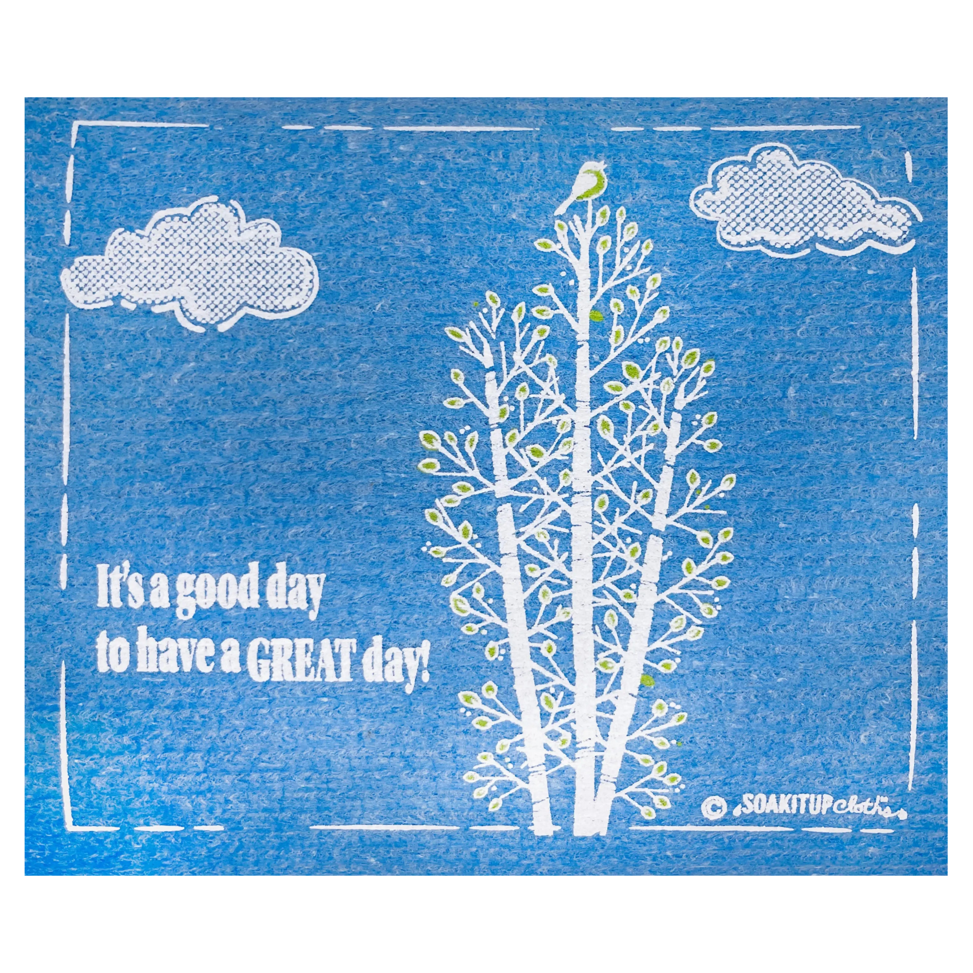 It’s a good day to have a great day! Bird birch tree -