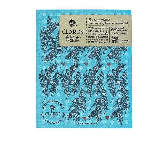 Love and Light Hanukkah Menorah Clard—Greeting Card &