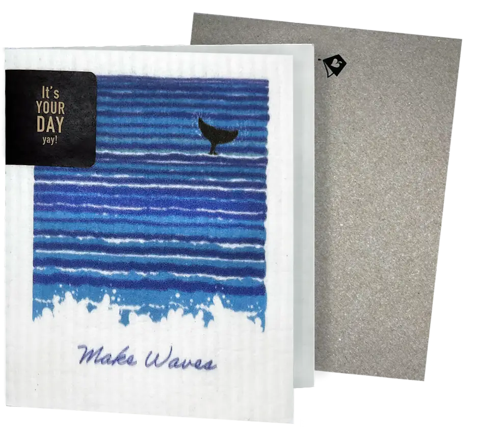 Make Waves Clards—Greetings that Clean Up - Greeting CLARD