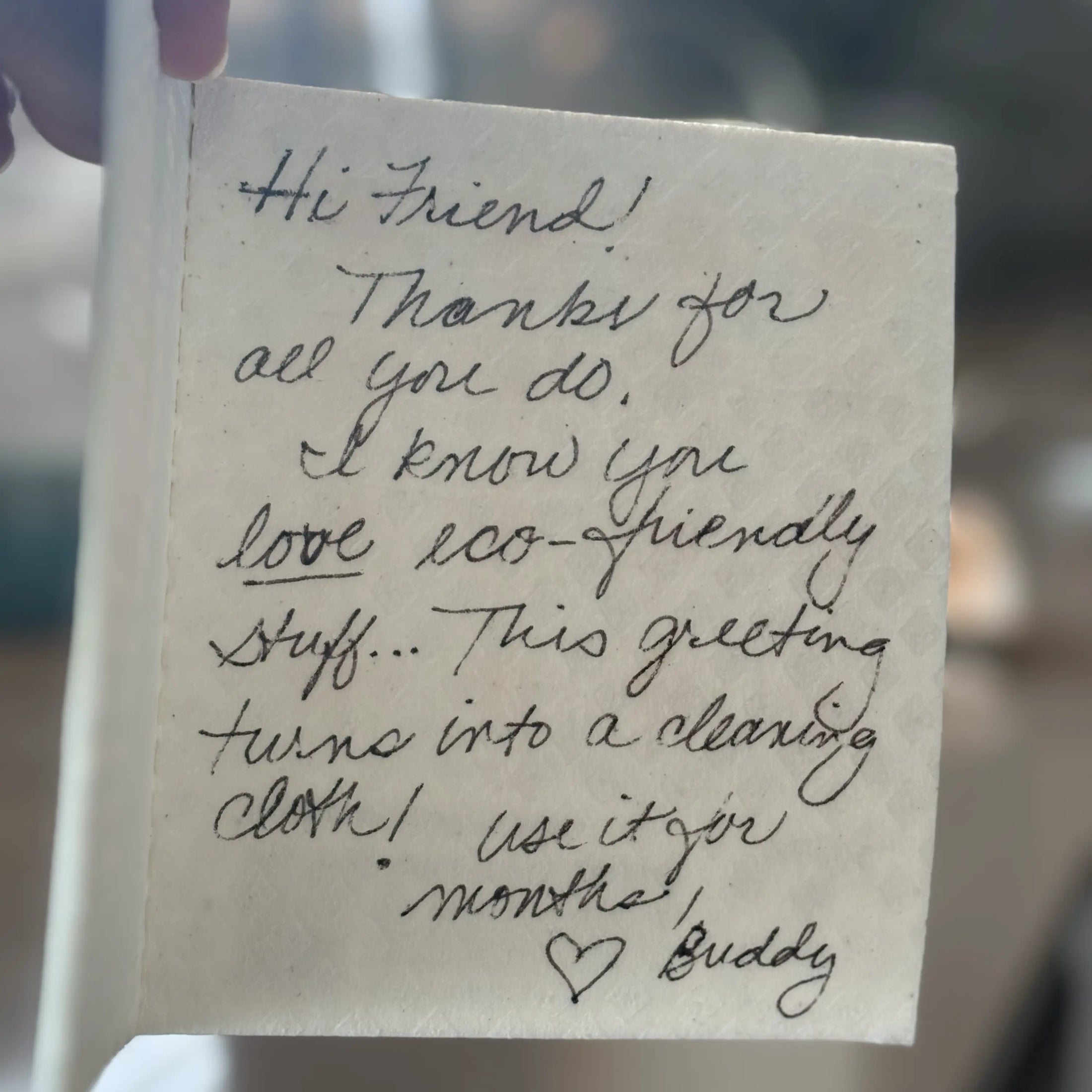 Beautiful You 2-in-1 Greeting Clard® & Eco Cloth (Copy)