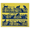 Load image into Gallery viewer, One Cat Just Leads to Another —Hemingway Yellow - yellow -
