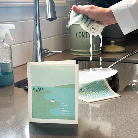 Be Present 2-in-1 Greeting Clard® & Eco Cloth - Eco