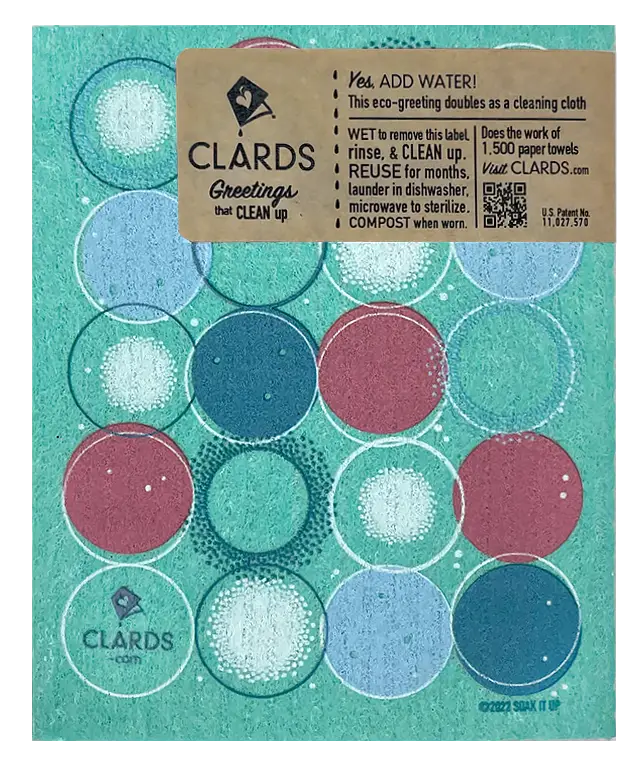 Who’s Your Santa? Clards—Greetings that Clean Up - Greeting