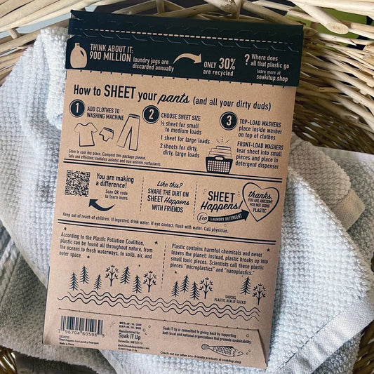 SHEET HAPPENS eco laundry detergent - Laundry Detergent