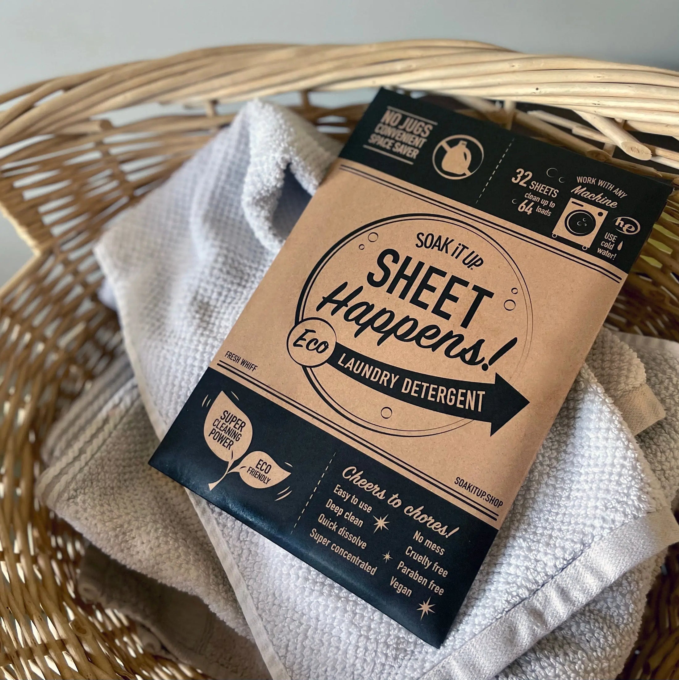 SHEET HAPPENS eco laundry detergent - Laundry Detergent