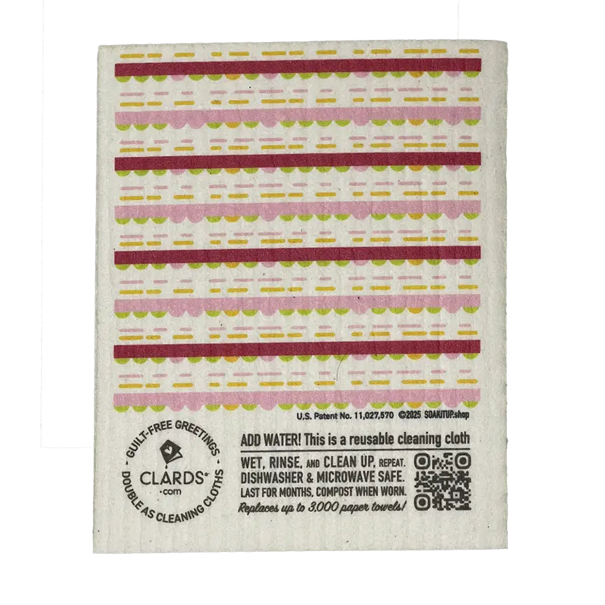 You Take the Cake 2-in-1 Greeting Clard® & Eco Cloth - Eco